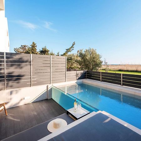 Serene Villas Halkidiki - Cfront Private Pool Nea Iraklia Exteriér fotografie