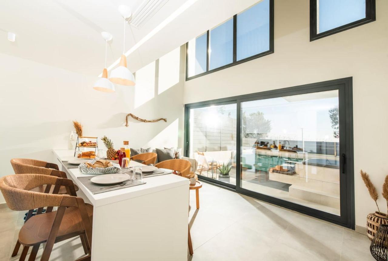 Serene Villas Halkidiki - Cfront Private Pool Nea Iraklia Exteriér fotografie