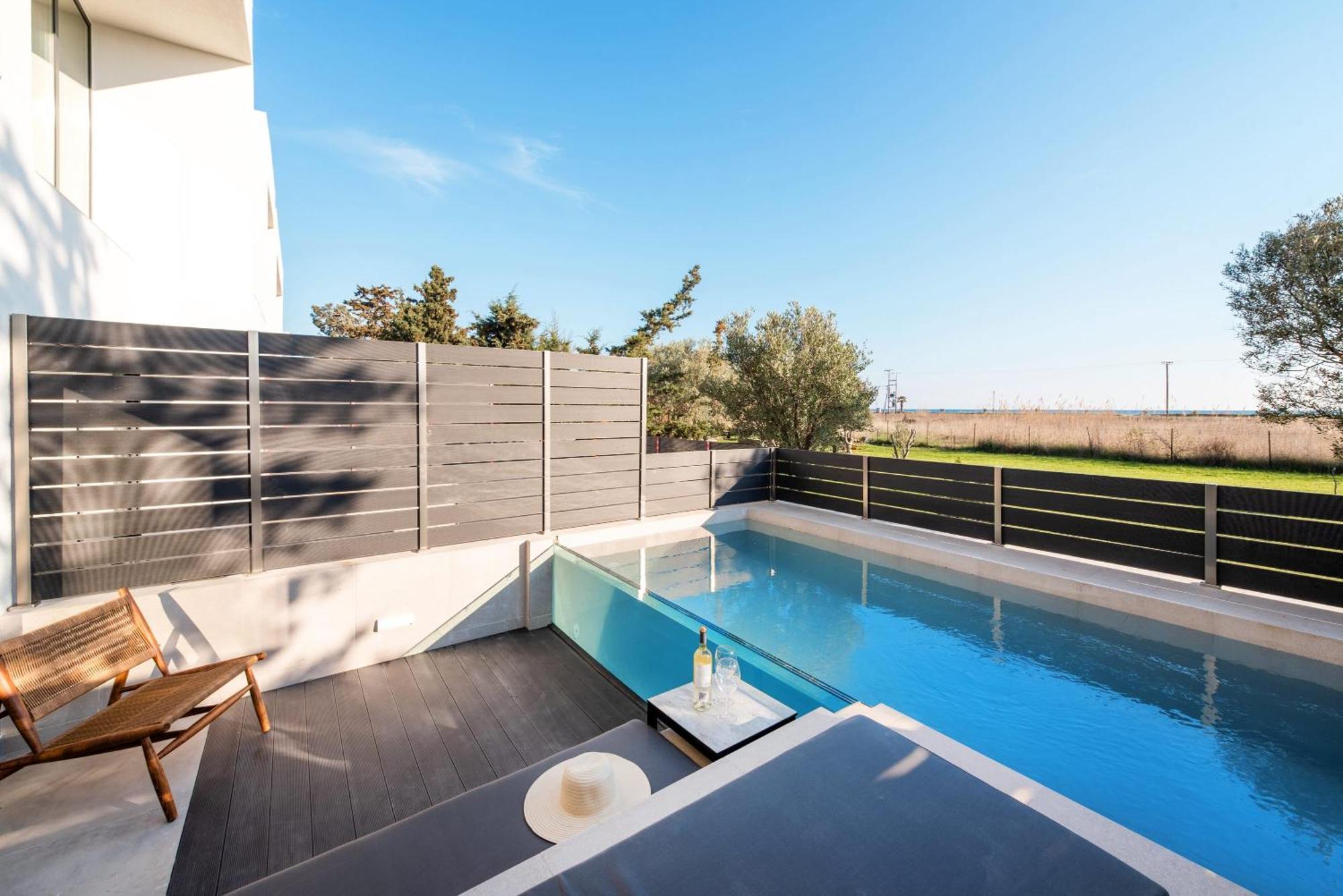 Serene Villas Halkidiki - Cfront Private Pool Nea Iraklia Exteriér fotografie