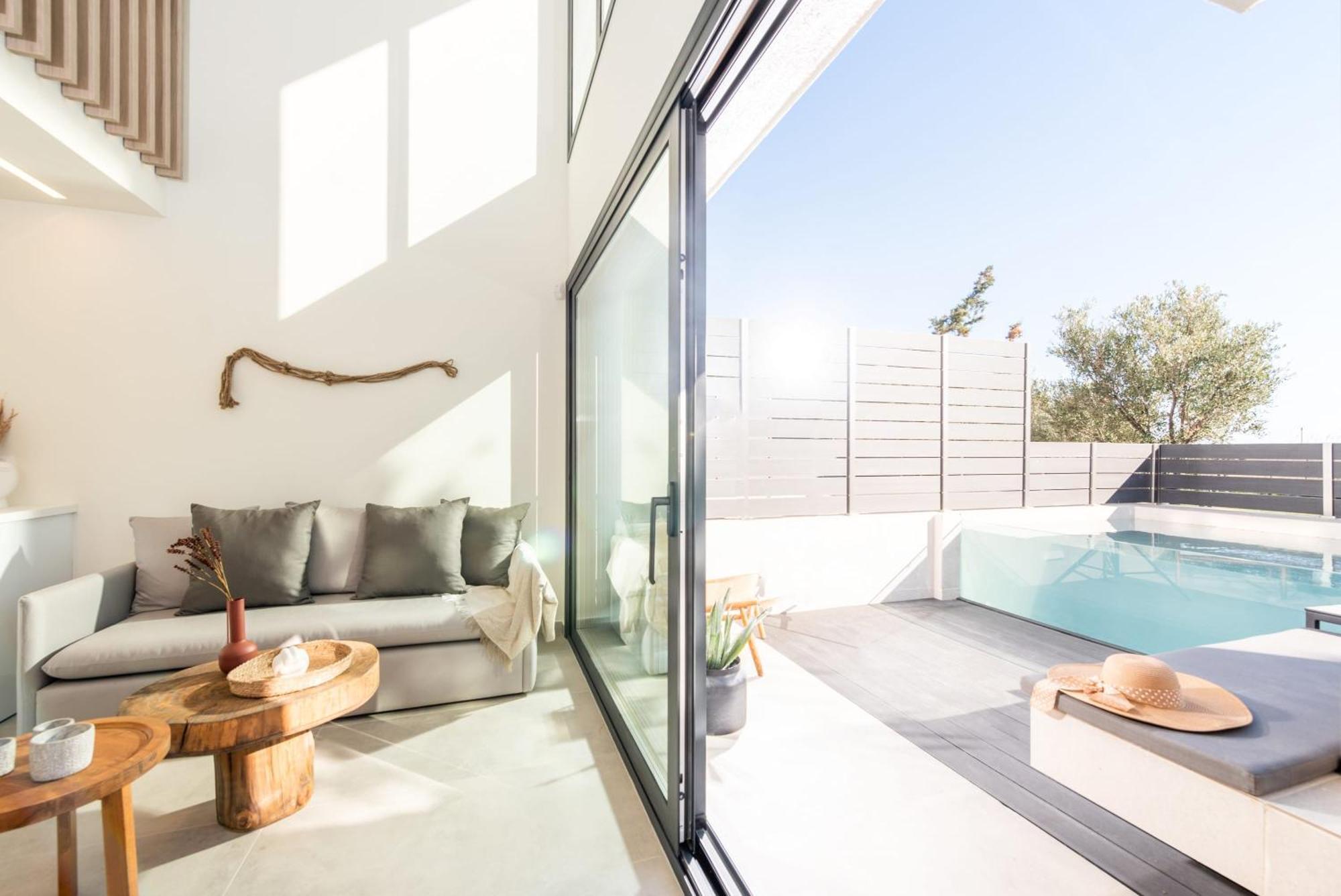 Serene Villas Halkidiki - Cfront Private Pool Nea Iraklia Exteriér fotografie